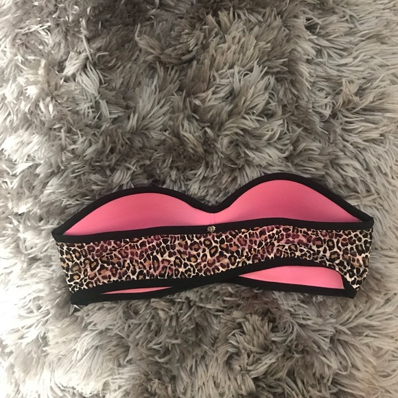 Leopard print bandeau - Picture 2 of 2